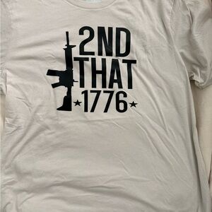 Graphic Tee with 2nd Amendment Design